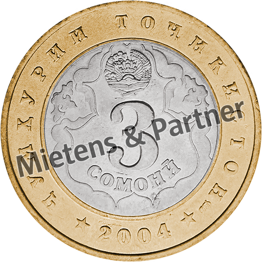 Tadschikistan (Republik) 3 Somoni (09590)