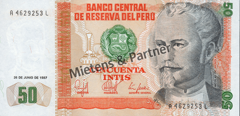 Peru (Republik) 50 Intis (04680)