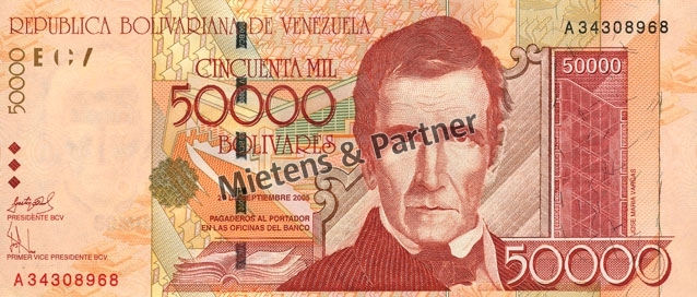 Venezuela (Bolivarische Republik) 50.000 Bolivares (04601)
