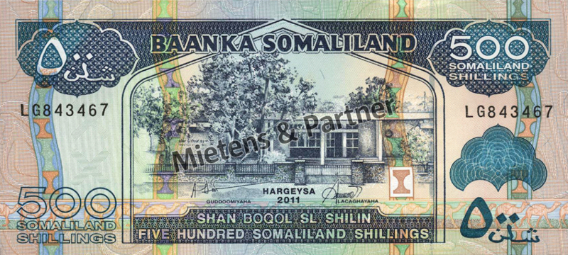 Somaliland (Republik) 500 Shillings (50544)