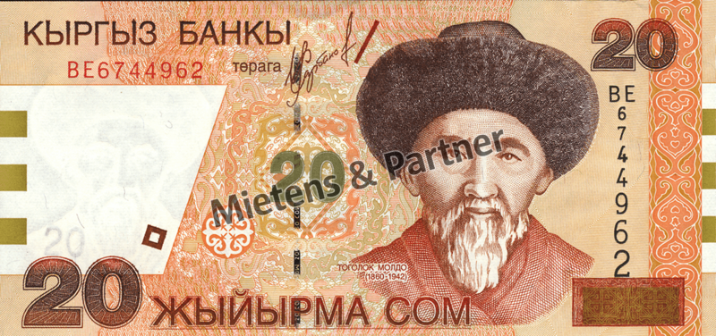 Kirgisistan (Republik) 20 Som (02939)