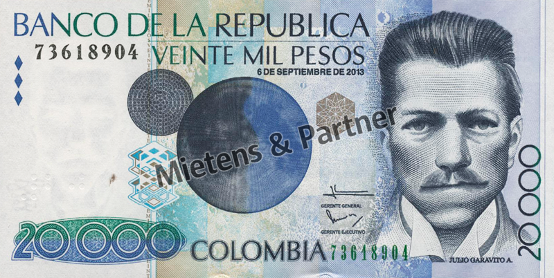 Kolumbien (Republik) 20.000 Pesos (50665)