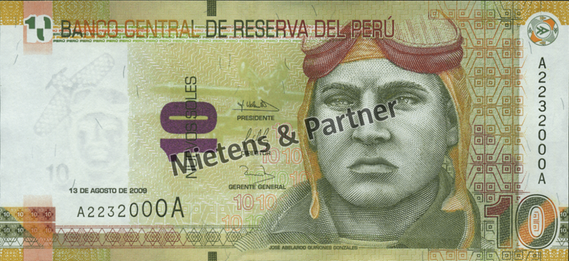 Peru (Republik) 10 Nuevos Soles (21982)