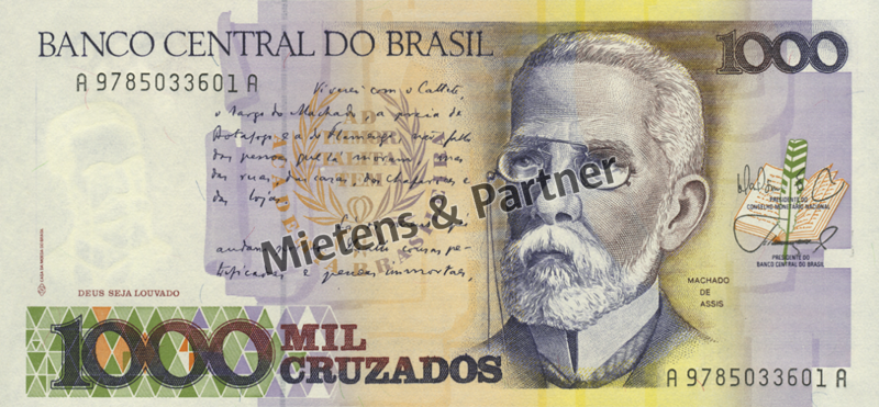 Brasilien (Bundesrepublik) 1.000 Cruzados (04740)