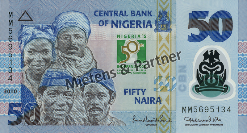 Nigeria (Bundesrepublik) 50 Naira (03363)