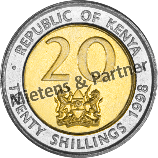 Kenia (Republik) 20 Shillings (10256)