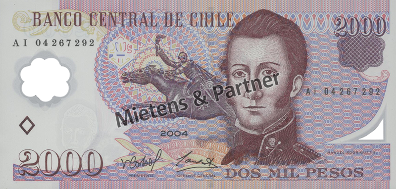 Chile (Republik) 2.000 Pesos (04761)