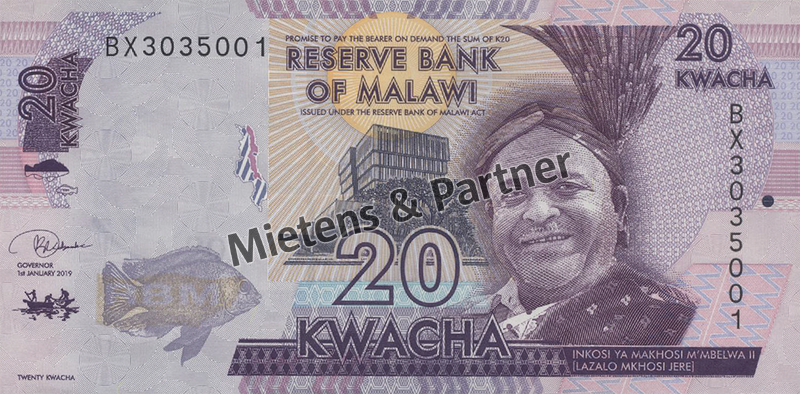 Malawi (Republik) 20 Kwacha (69334)