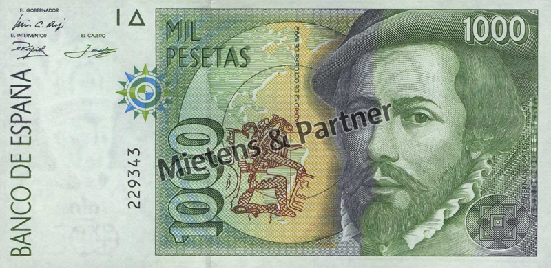 Spanien (Parlamentarische Monarchy) 1.000 Pesetas (44909)