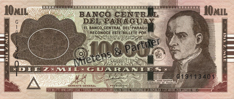 Paraguay (Republik) 10.000 Guaranies (46945)