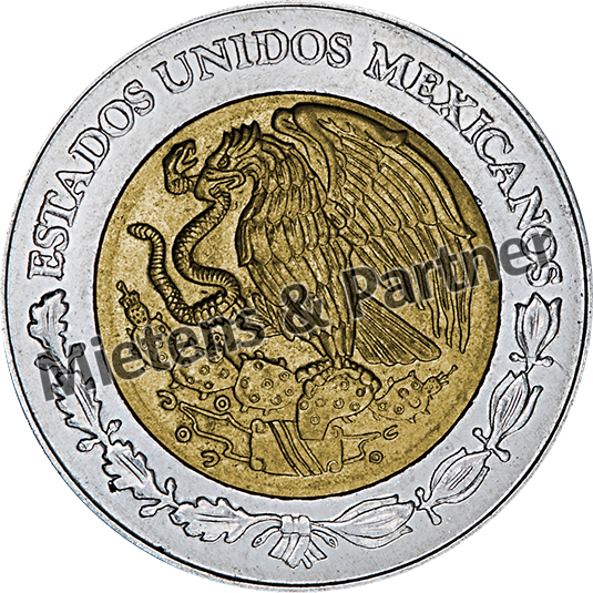Mexiko (Bundesrepublik) 2 Pesos (32439)