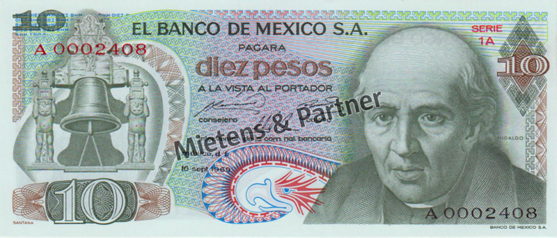 Mexiko (Bundesrepublik) 10 Pesos (33275)
