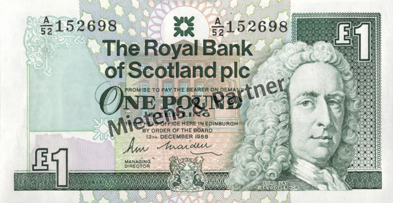 Schottland (Parlamentarische Monarchie) 1 Pound (48078)