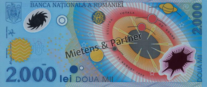 Rumänien (Republik) 2.000 Lei (02577)