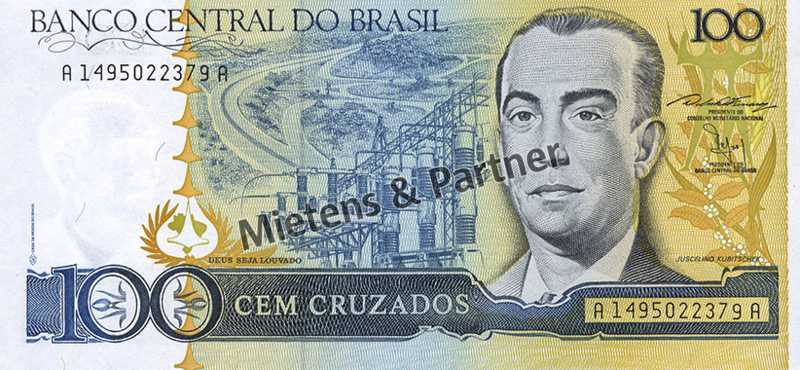 Brasilien (Bundesrepublik) 100 Cruzados (04708)