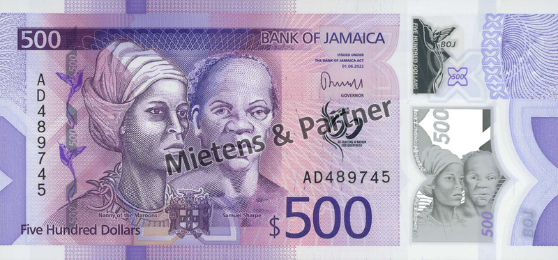Jamaika (Parlamentarische Monarchie) 500 Dollars (67623)