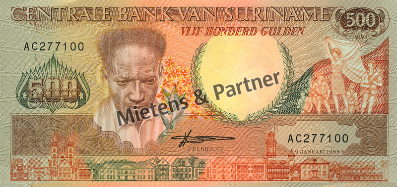 Suriname (Republik) 500 Gulden (04639)