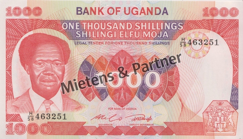 Uganda (Republik) 1.000 Shillings (36324)