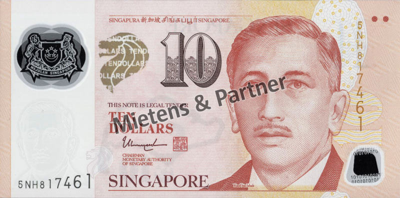 Singapur (Republik) 10 Dollars (48850)