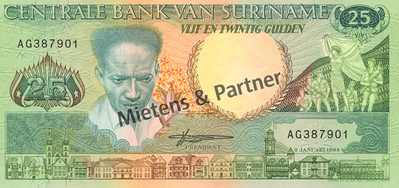 Suriname (Republik) 25 Gulden (04624)