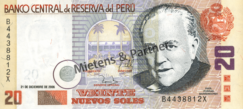 Peru (Republik) 20 Nuevos Soles (04701)