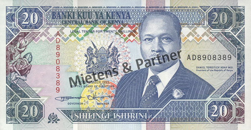 Kenia (Republik) 20 Shillings (03602)