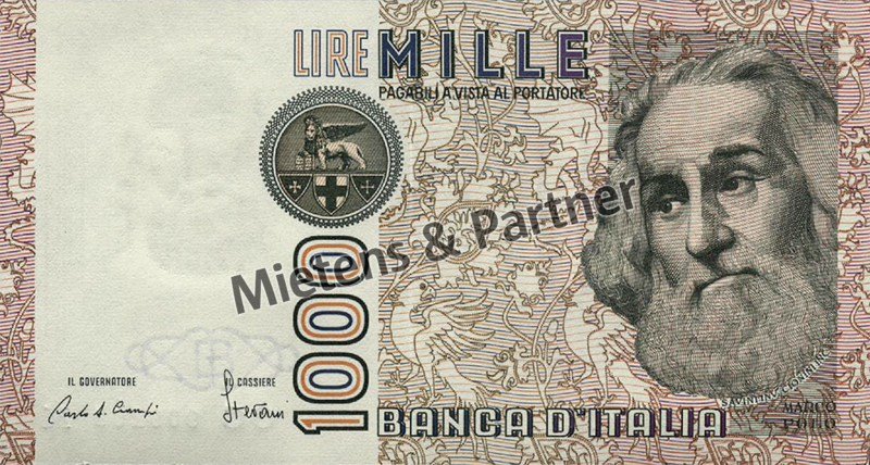 Italien (Parlamentarische Republik) 1.000 Lire (48467)
