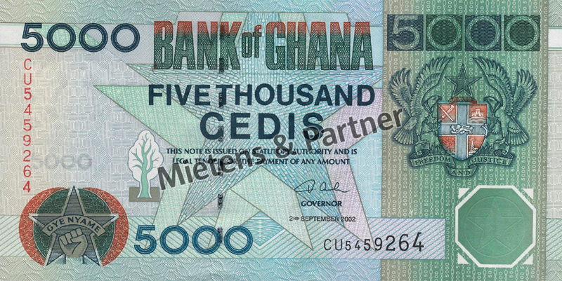 Ghana (Republik) 5.000 Cedis (50528)