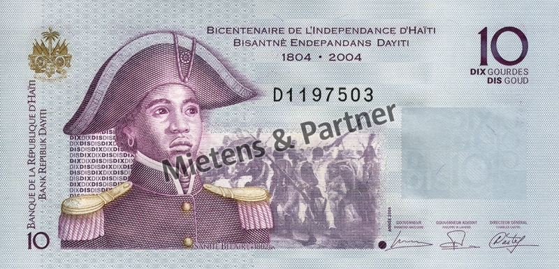 Haiti (Republik) 10 Gourdes (04321)
