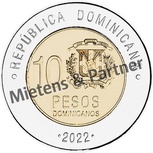 Dominikanische Republik (Republik) 10 Pesos (67725)