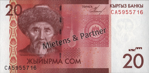 Kirgisistan (Republik) 20 Som (02936)