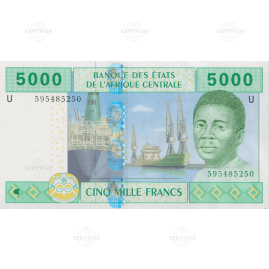 Kamerun (Republik) 5.000 Francs (41899) - 1