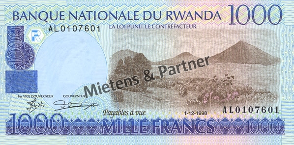 Ruanda (Republik) 1.000 Francs (03499)