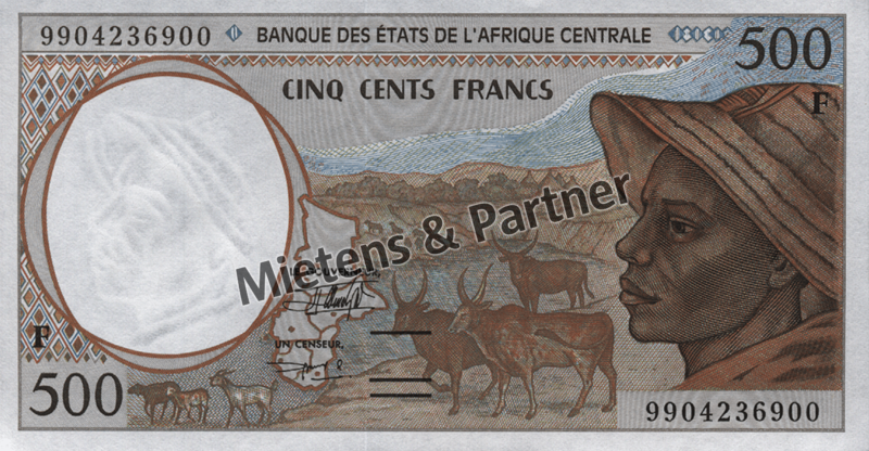 Zentralafrikanische Republik (Republik) 500 Francs (03407)