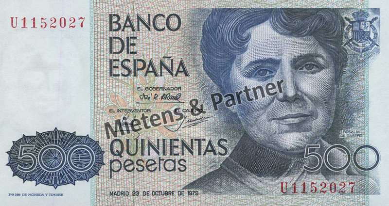 Spanien (Parlamentarische Monarchy) 500 Pesetas (37193)