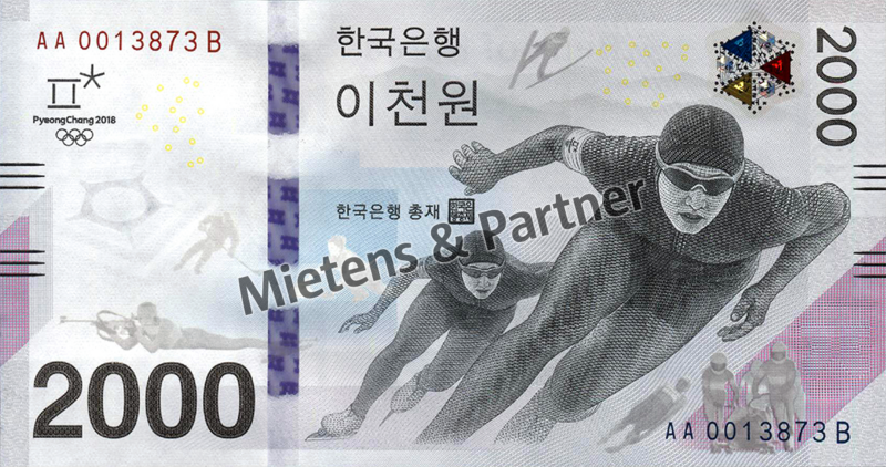 Südkorea (Republik) 2.000 Won (53031)