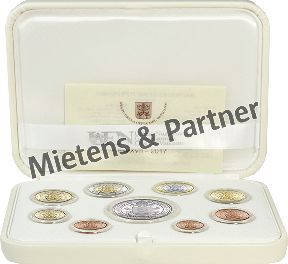 Vatikanstadt (Absolute Wahlmonarchie) 1, 2, 5, 10, 20, 50 Euro Cent, 1, 2, 20 Euro (63581)