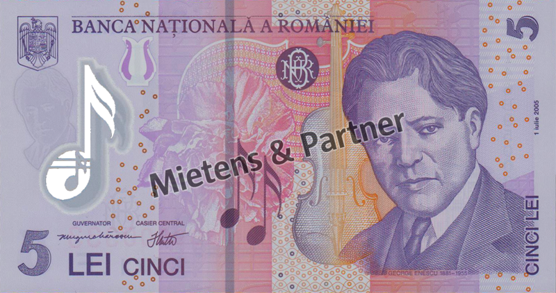 Rumänien (Republik) 5 Lei (52285)