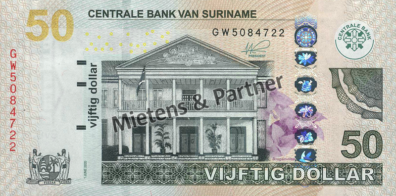 Suriname (Republik) 50 Dollar (72954)