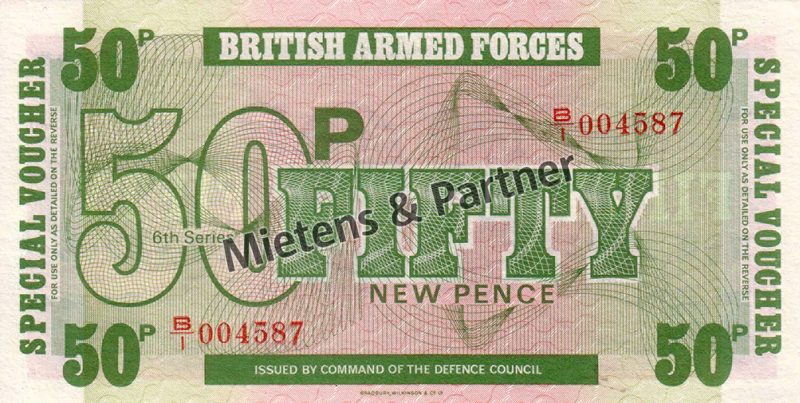 Vereinigtes Königreich (Parlamentarische Monarchie) 50 New Pence (02351)