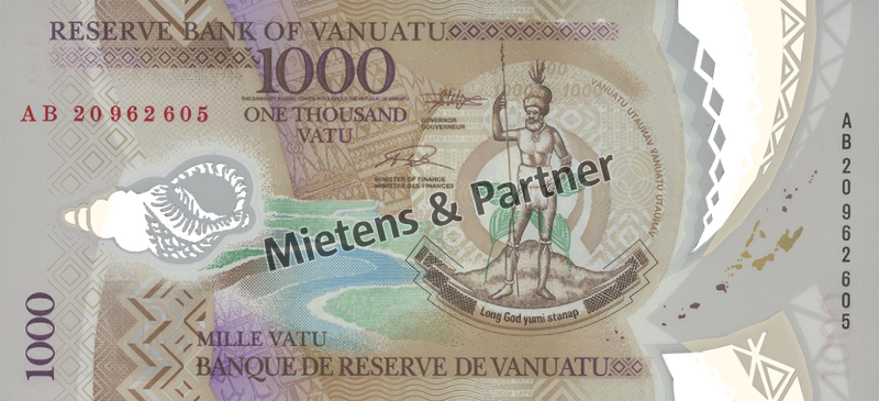 Vanuatu (Parlamentarische Republik) 1.000 Vatu (68925)