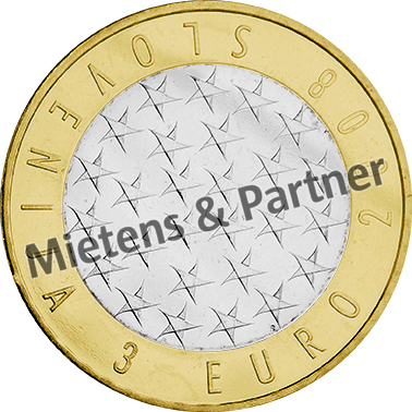 Slowenien (Parlamentarische Republik) 3 Euro (09759)