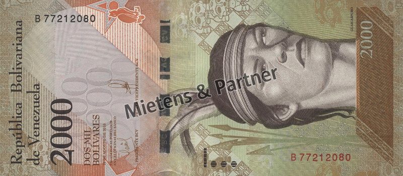 Venezuela (Bolivarische Republik) 2.000 Bolivares (62033)