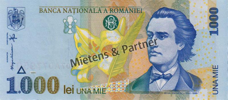 Rumänien (Republik) 1.000 Lei (02574)