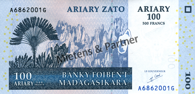 Madagaskar (Republik) 100 Ariary (03743)