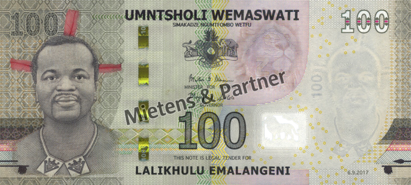 Swasiland (Königreich) 100 Emalangeni (64644)