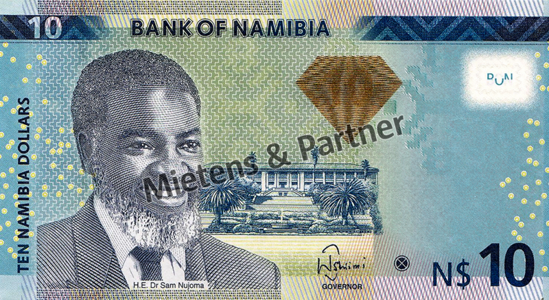 Namibia (Republik) 10 Dollars (36100)