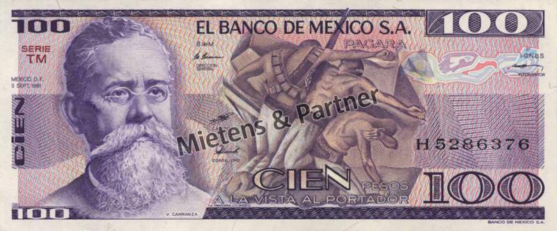Mexiko (Bundesrepublik) 100 Pesos (04067)
