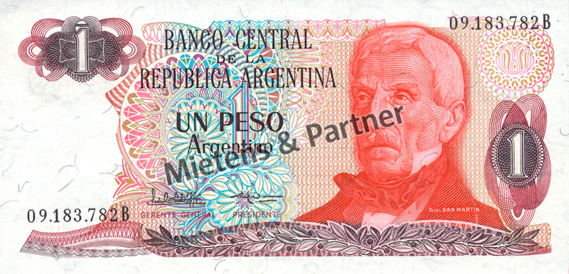 Argentinien (Republik) 1 Peso Argentino (04825)