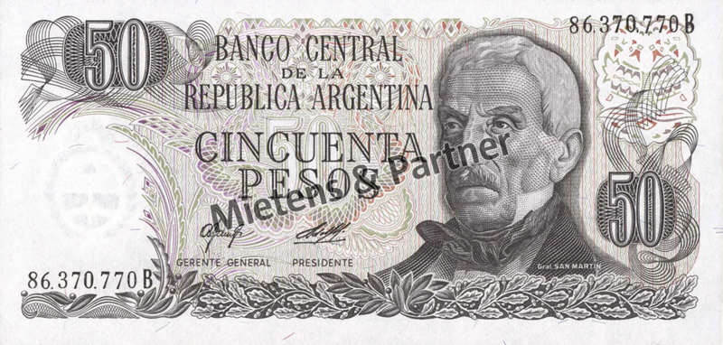 Argentinien (Republik) 50 Pesos (04839)